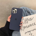 iPhone Liquid Silicone Case Cover ( PACIFIC BLUE )