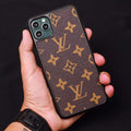 iPhone Luxury Brand Phone Case ( Dark Brown )
