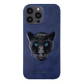 iPhone Luxury Santa Barbara Leather Savana Series Panther Back Cover