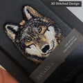 iPhone Luxury Santa Barbara Leather Savana Series Wolf Back Cover