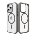 iPhone Luxury Side Edge Silicone Transparent Crystal Clear Case Cover With Magsafe