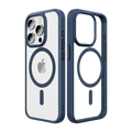 iPhone Luxury Side Edge Silicone Transparent Crystal Clear Case Cover With Magsafe