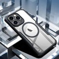 iPhone Magsafe Shockproof Airbags Bumper Transparent Back Case Cover