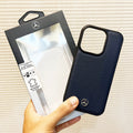 iPhone Mercedes Blue Leather Case Cover