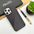 iPhone Premium Carbon Fiber Texture Ballistic Case Cover