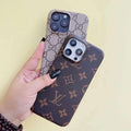 iPhone Series Leather Luxury Case Cover